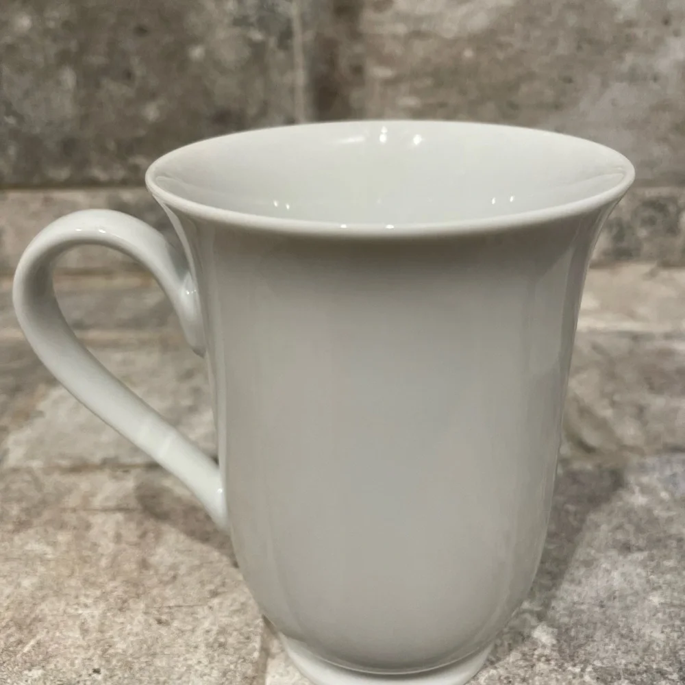 ❤️ POTTERY BARN SANTA BABY VINTAGE HOLIDAY COFFEE MUG RARE NEW